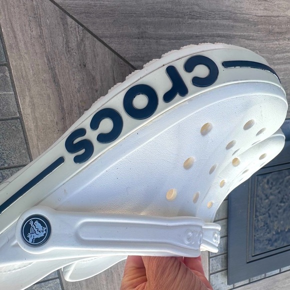 CROCS white Bayaband Iconic comfort sandals clogs - Picture 2 of 8